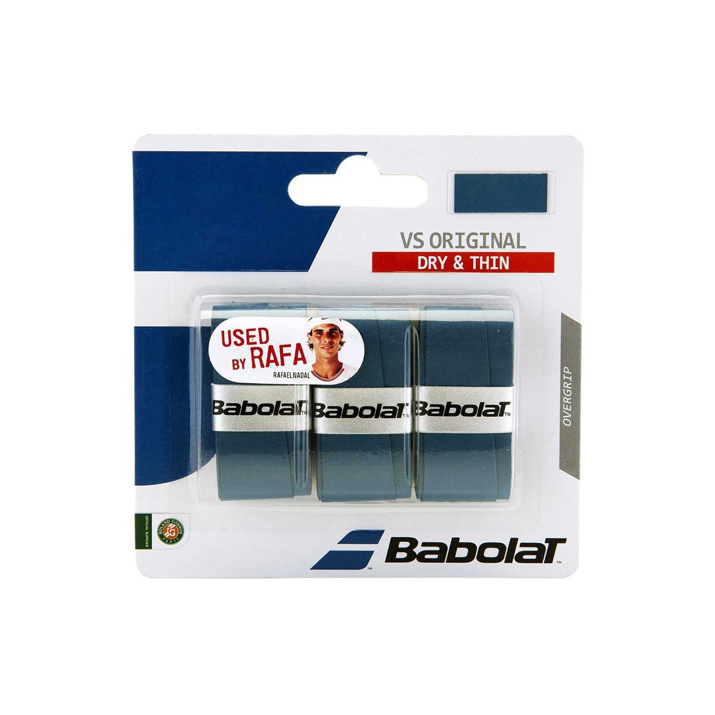 Babolat VS Original X3 Tenis Raketi Gribi - Mavi - 1
