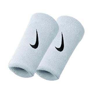 Nike Swoosh Doublewıde Wrıstbands Whıte Bileklik