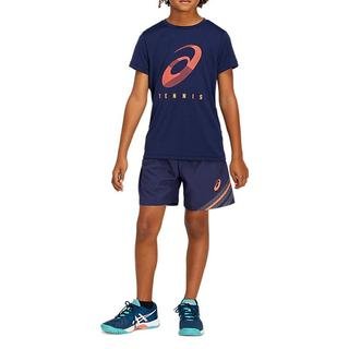 Asics Practice Spiral Erkek Çocuk Tenis Tişörtü