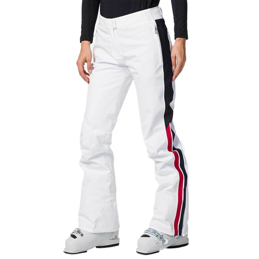 Rossignol Embleme Kadın Kayak Pantolonu - Beyaz - 1