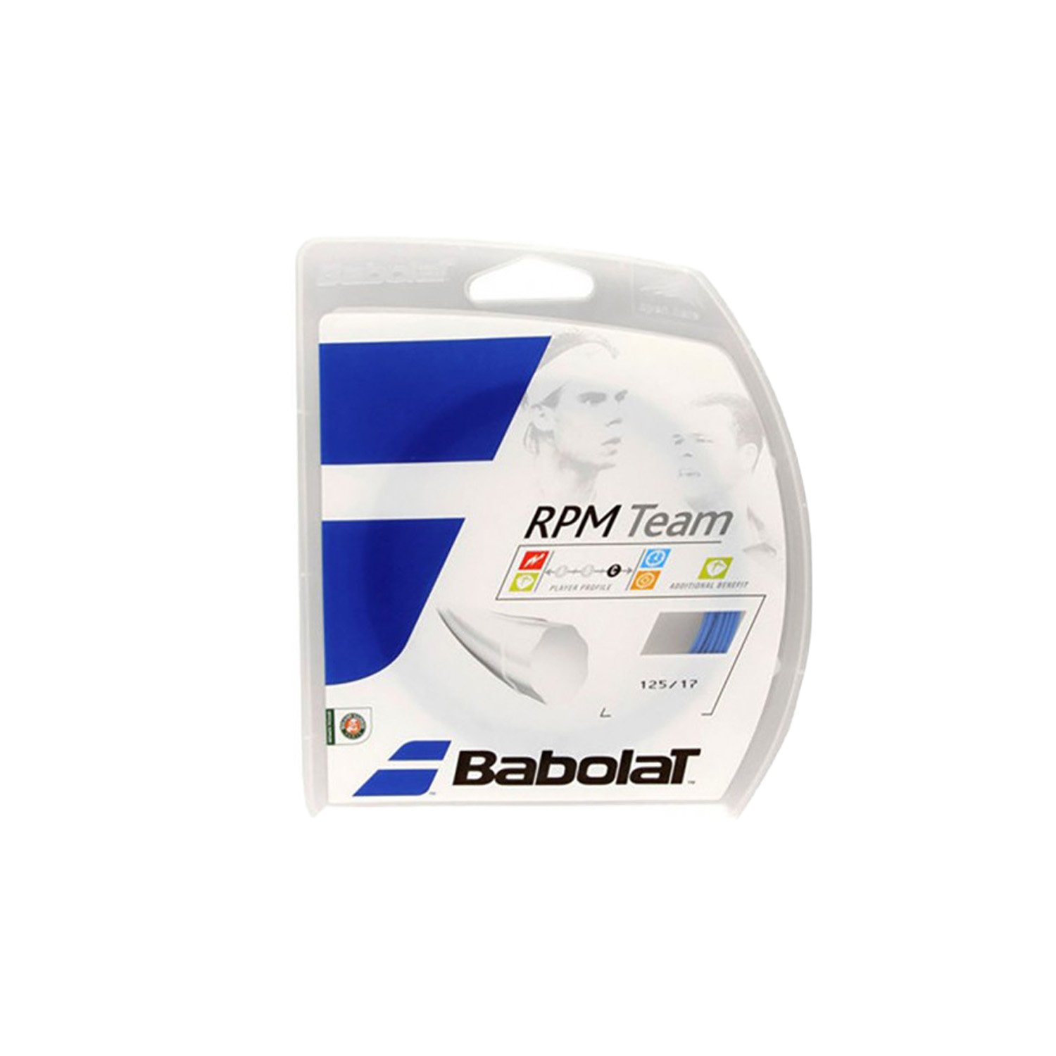 Babolat RPM Team 12M Paket Tenis Raket Kordajı - TURKUAZ - 1