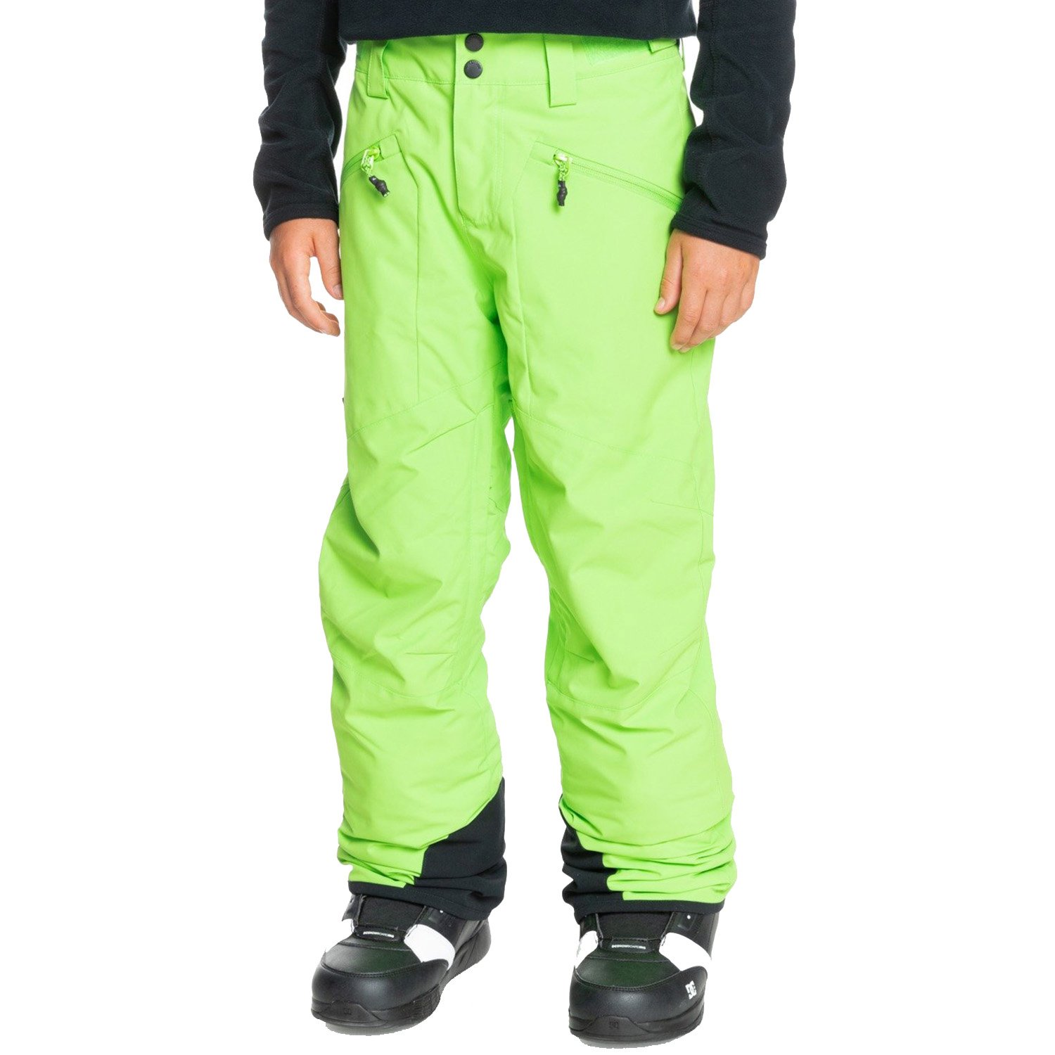 Quiksilver Boundry Çocuk Snowboard Pantolonu - Yeşil - 1