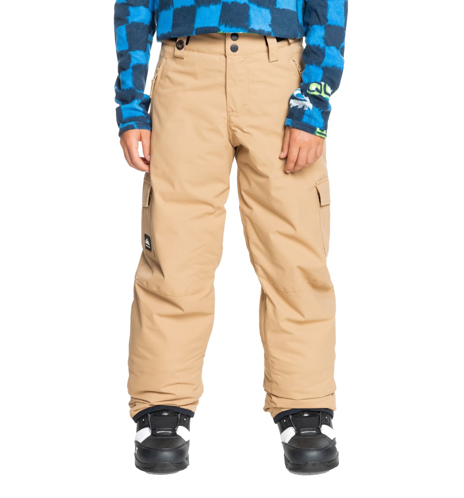 Quiksilver Porter Çocuk Snowboard Pantolonu - Bej - 1