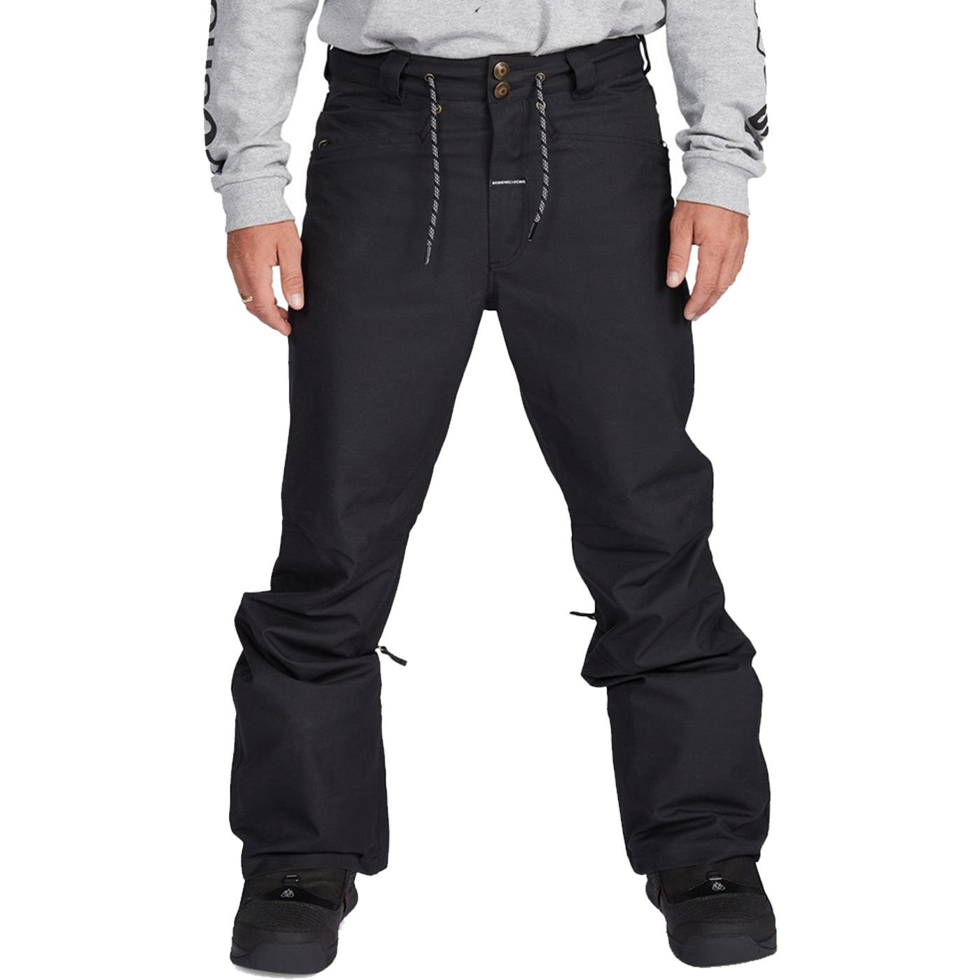 DC Relay Erkek Snowboard Pantolonu - Siyah - 1