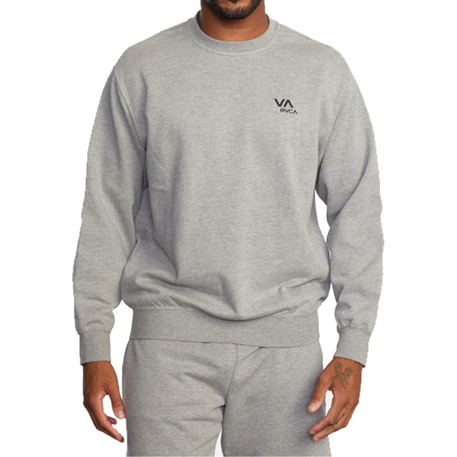 RVCA Va Essential Erkek Sweatshirt - GRİ - 1