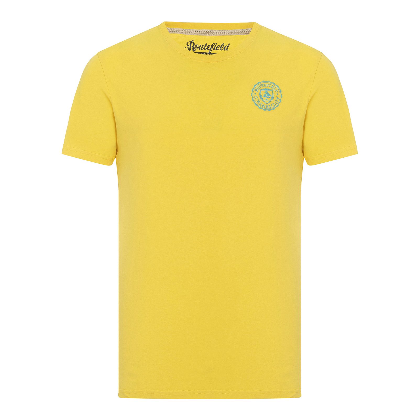 Routefield Timothy Erkek Tişört - Sarı - 1