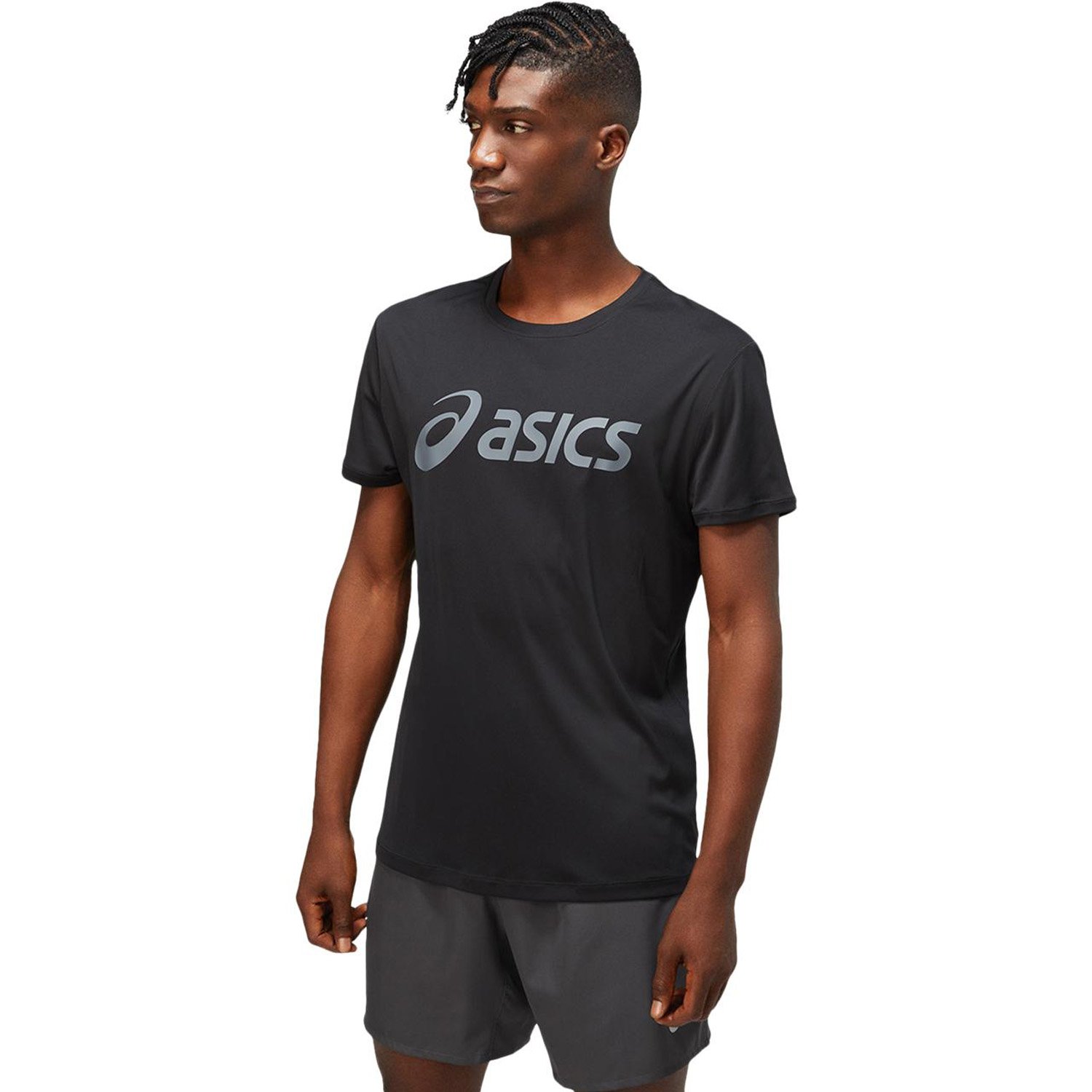 Asics Core Asics Erkek Tişört - SİYAH - 1