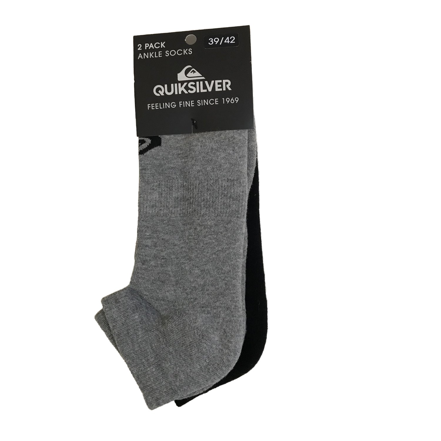 Quiksilver E-Day Low Cut Erkek Çorap - SİYAH - 1