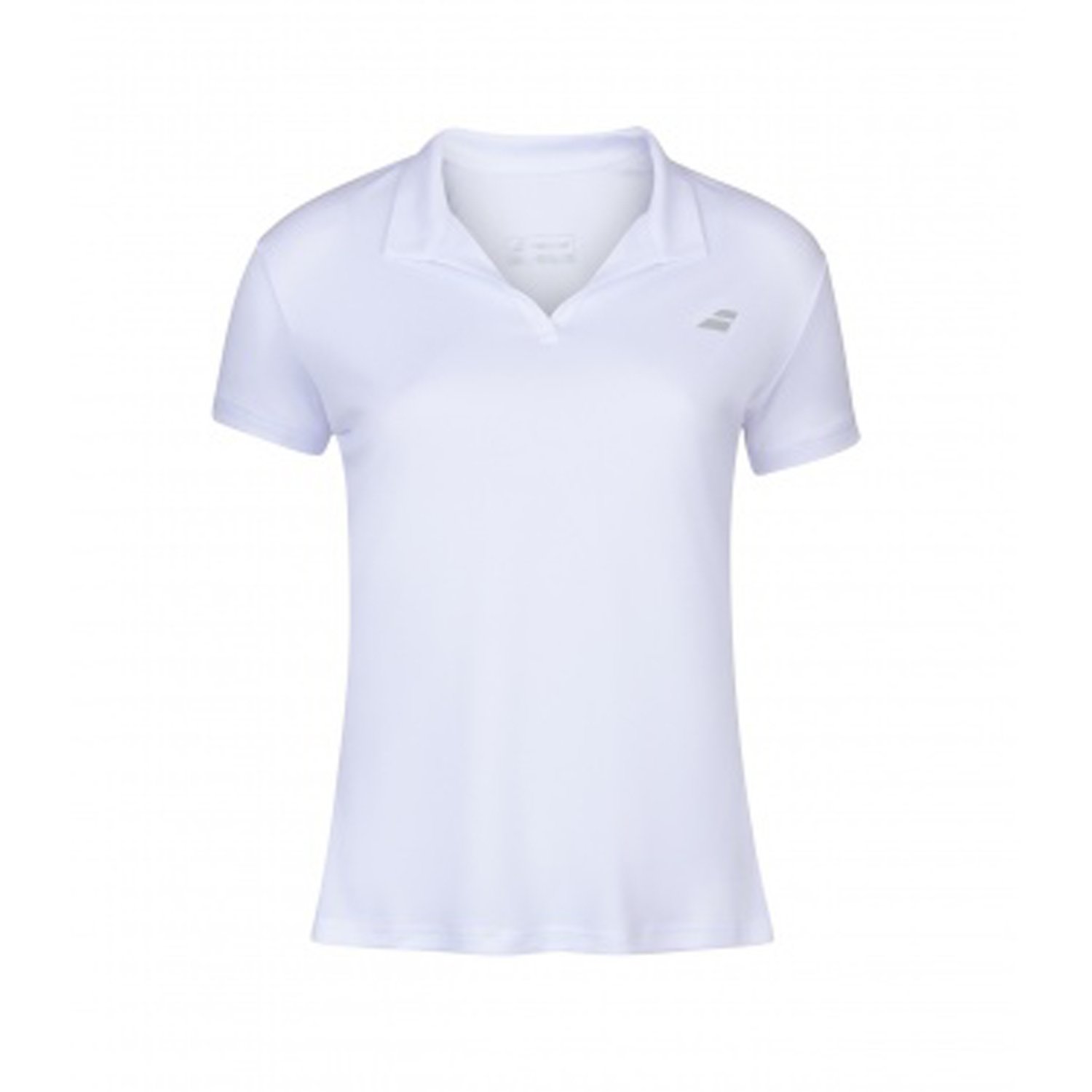 Babolat Play Kadın Polo Yaka Tenis Tişört - Beyaz - 1
