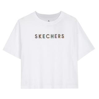 Skechers W Graphic Tee Shiny Logo Kadın Tişört