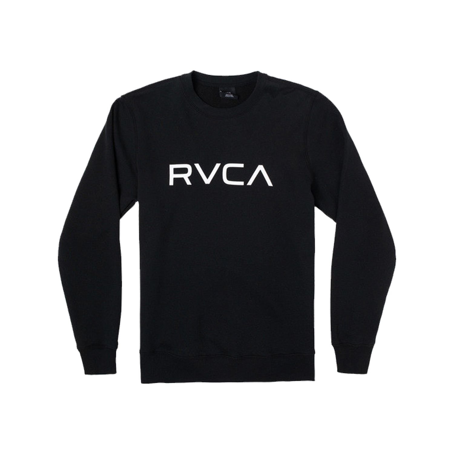 RVCA Big RVCA Crew Erkek Sweatshirt - Siyah - 1