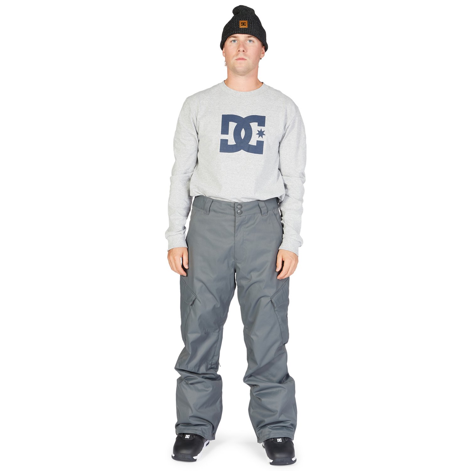 DC Banshee Erkek Snowboard Pantolonu - GRİ - 1