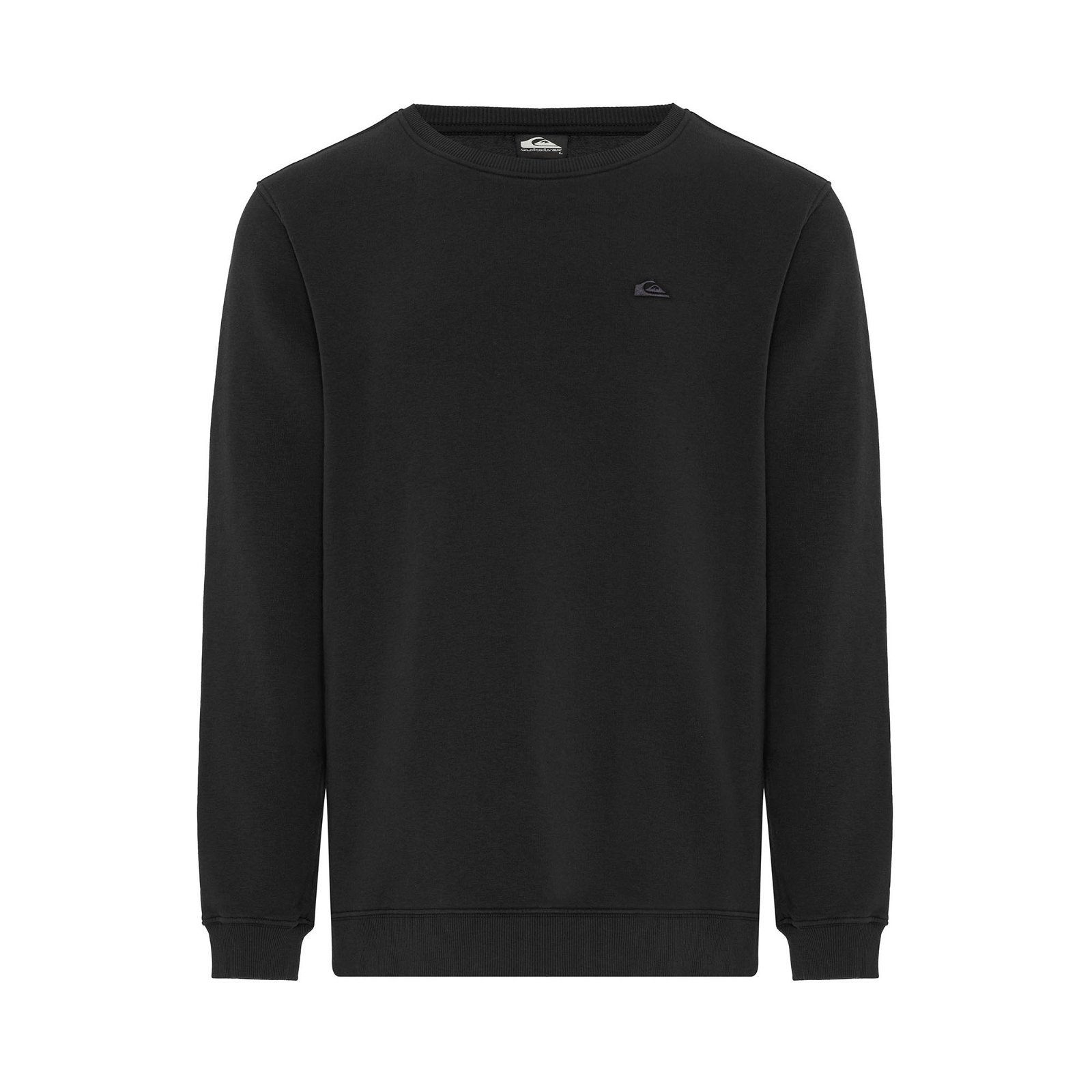 Quiksilver Essentials Erkek Sweatshirt - Siyah - 1