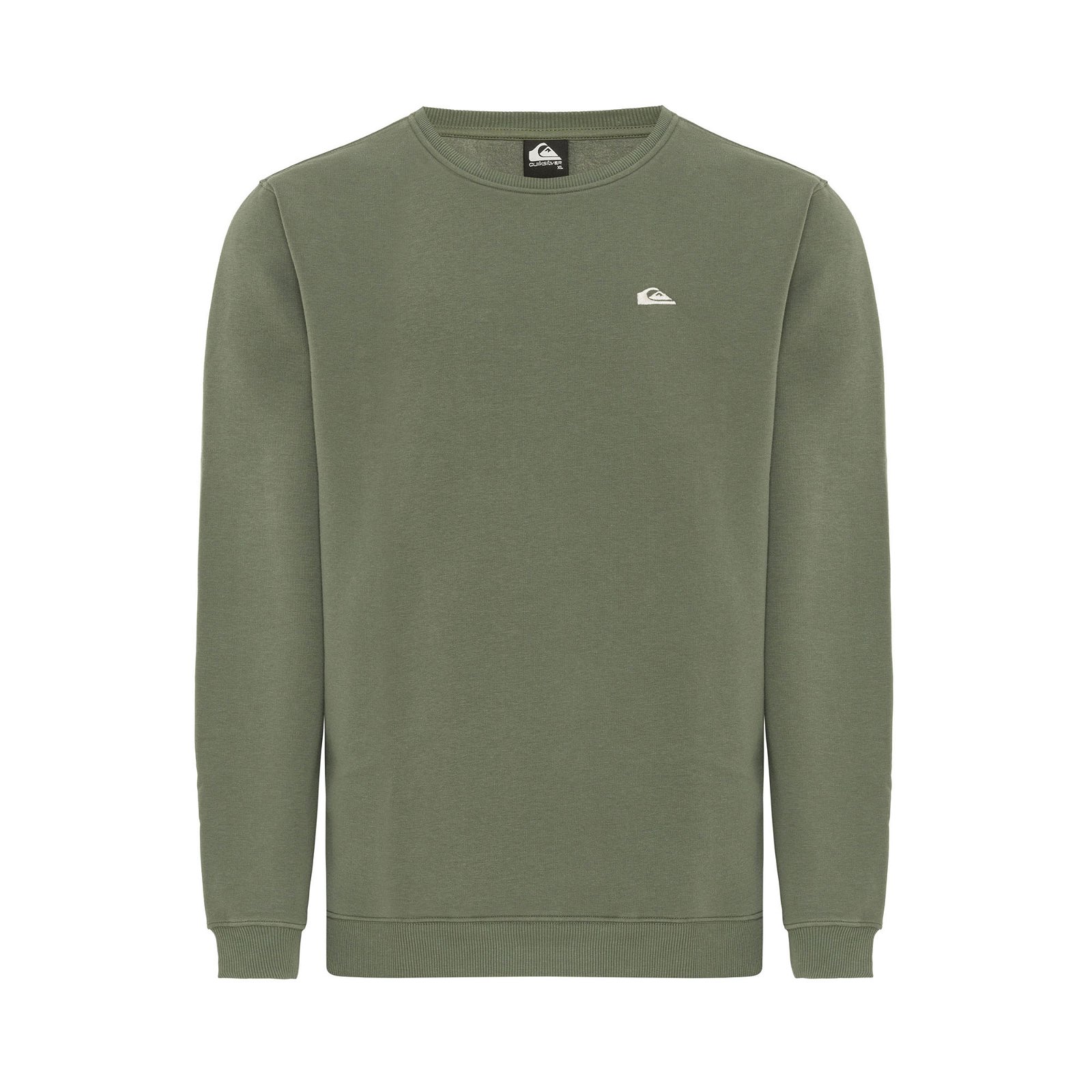 Quiksilver Essentials Erkek Sweatshirt - Yeşil - 1