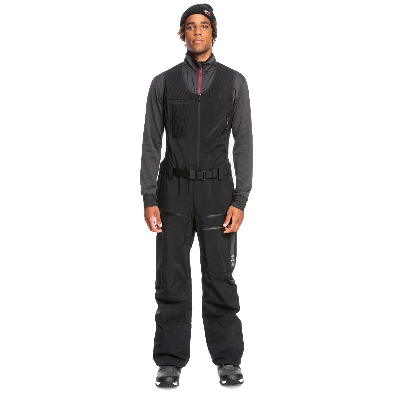 Quiksilver Hıghline Pro 3L Gore-Tex Erkek Snowboard Pantolonu - Siyah - 1