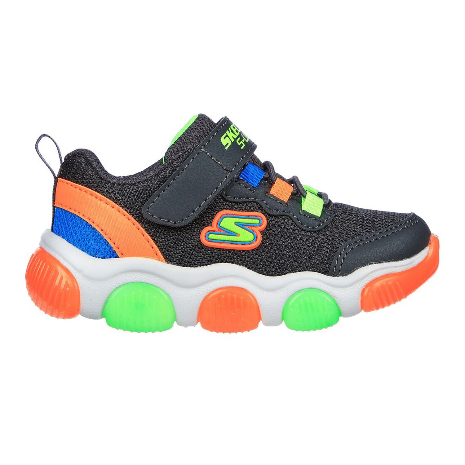 Skechers S-Lights: Mighty Glow Çocuk Ayakkabı - Gri - 1