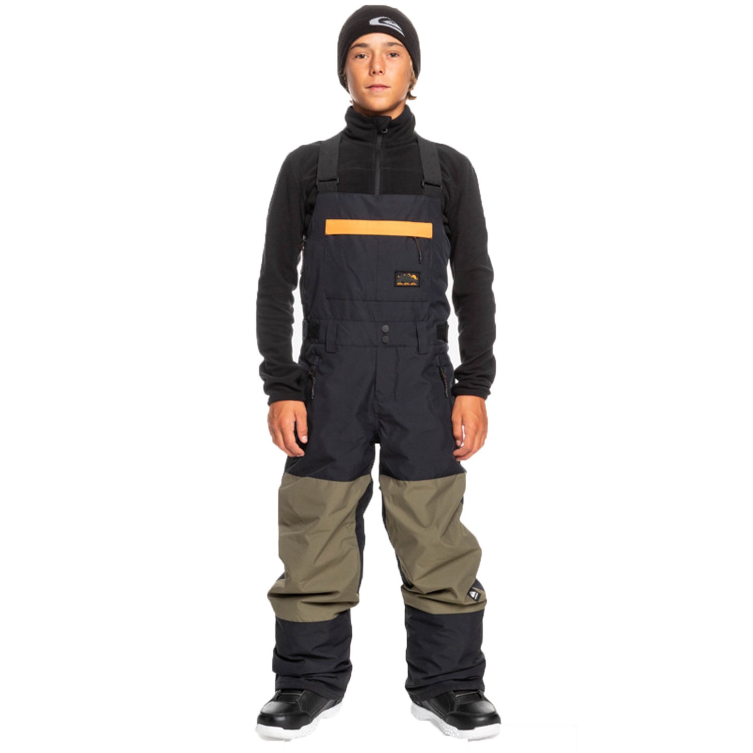 Quiksilver Mash Up Çocuk Snowboard Pantolonu - Siyah - 1