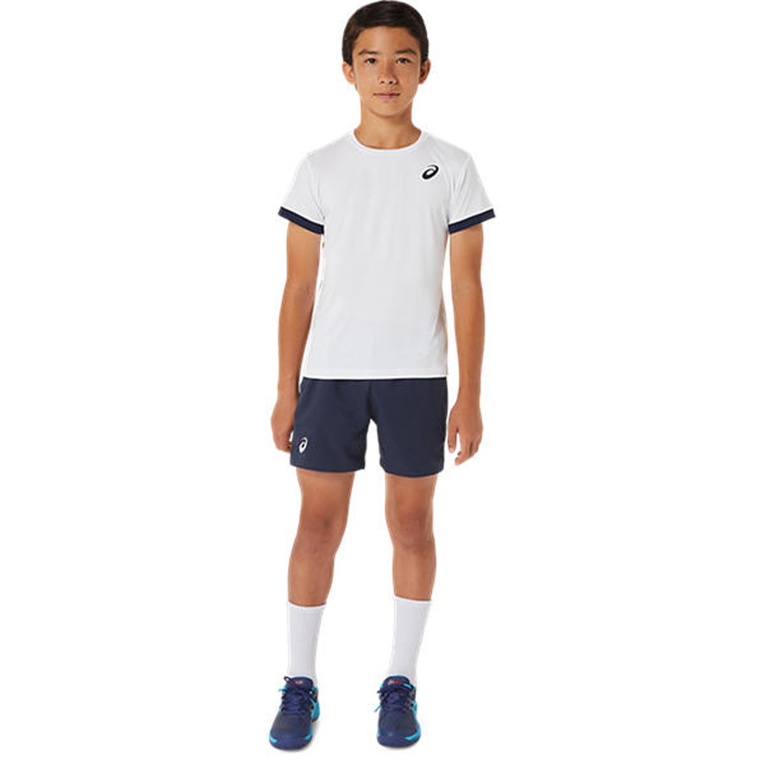 Asics Çocuk Tenis Şort - Mavi - 1