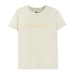 Skechers Graphic Tee Shiny Logo Kadın Tişört