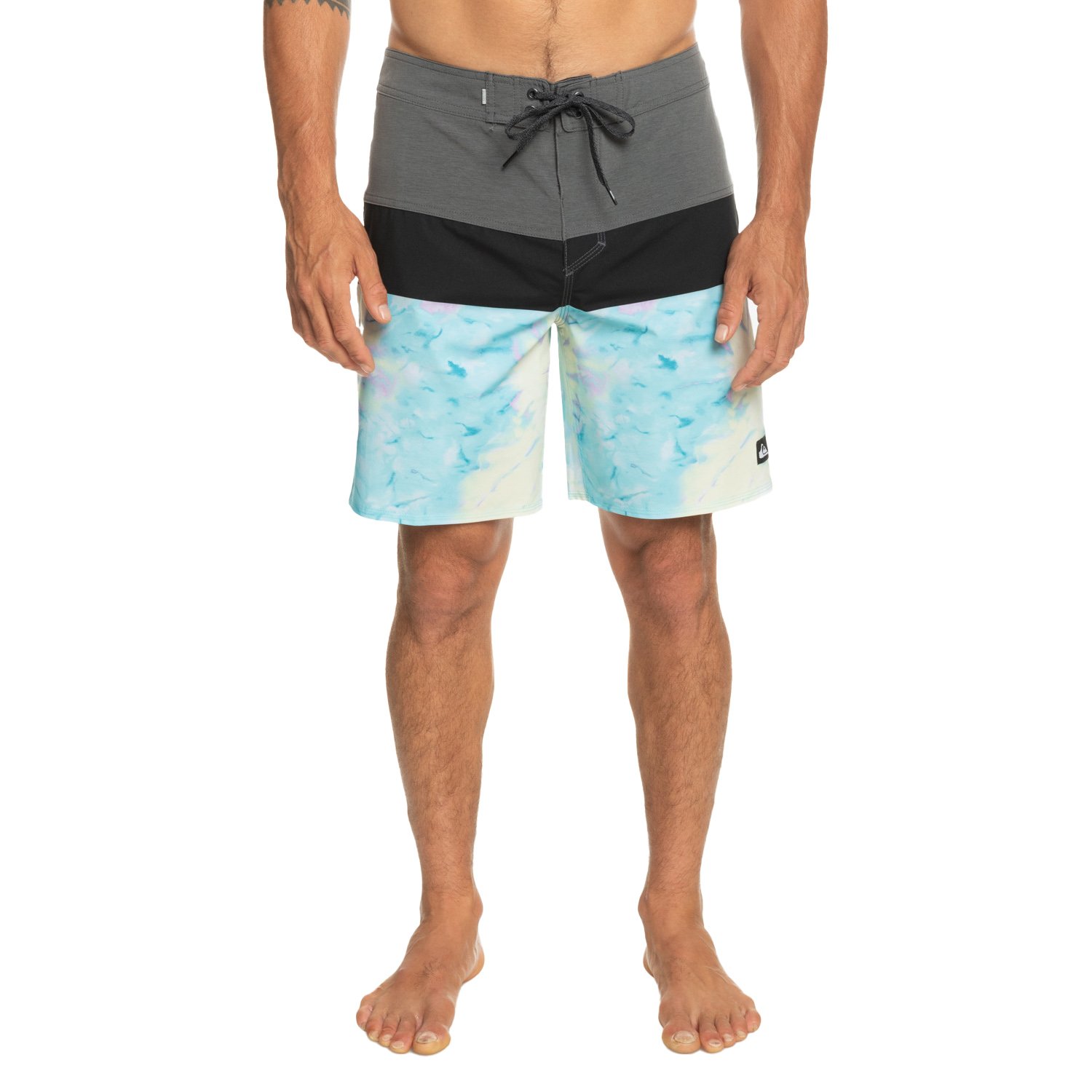 Quiksilver Surf Silk Panel 18 Erkek Boardshort - Renkli - 1