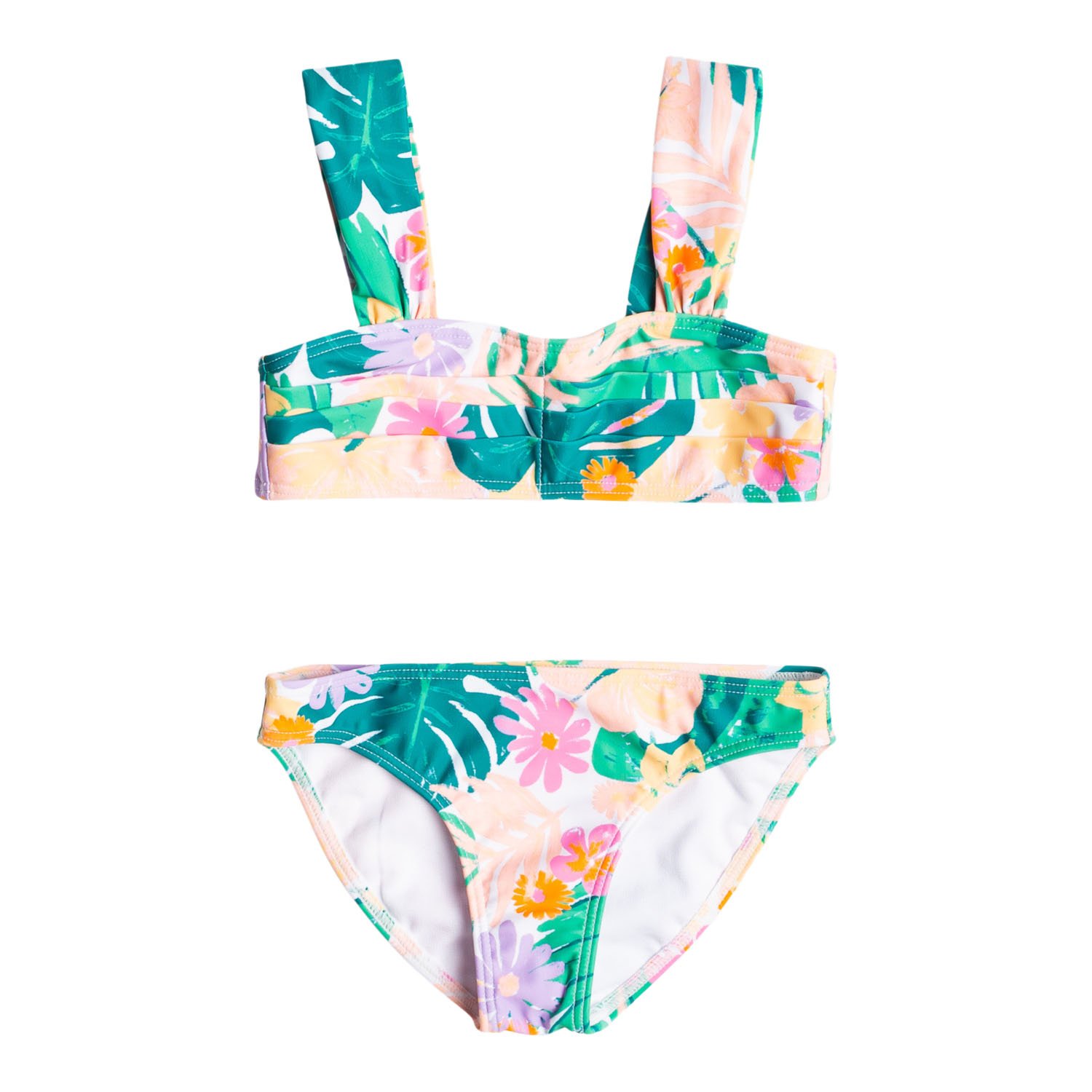 Roxy Paradisiac Island Bralette Çocuk Bikini Takımı - Renkli - 1