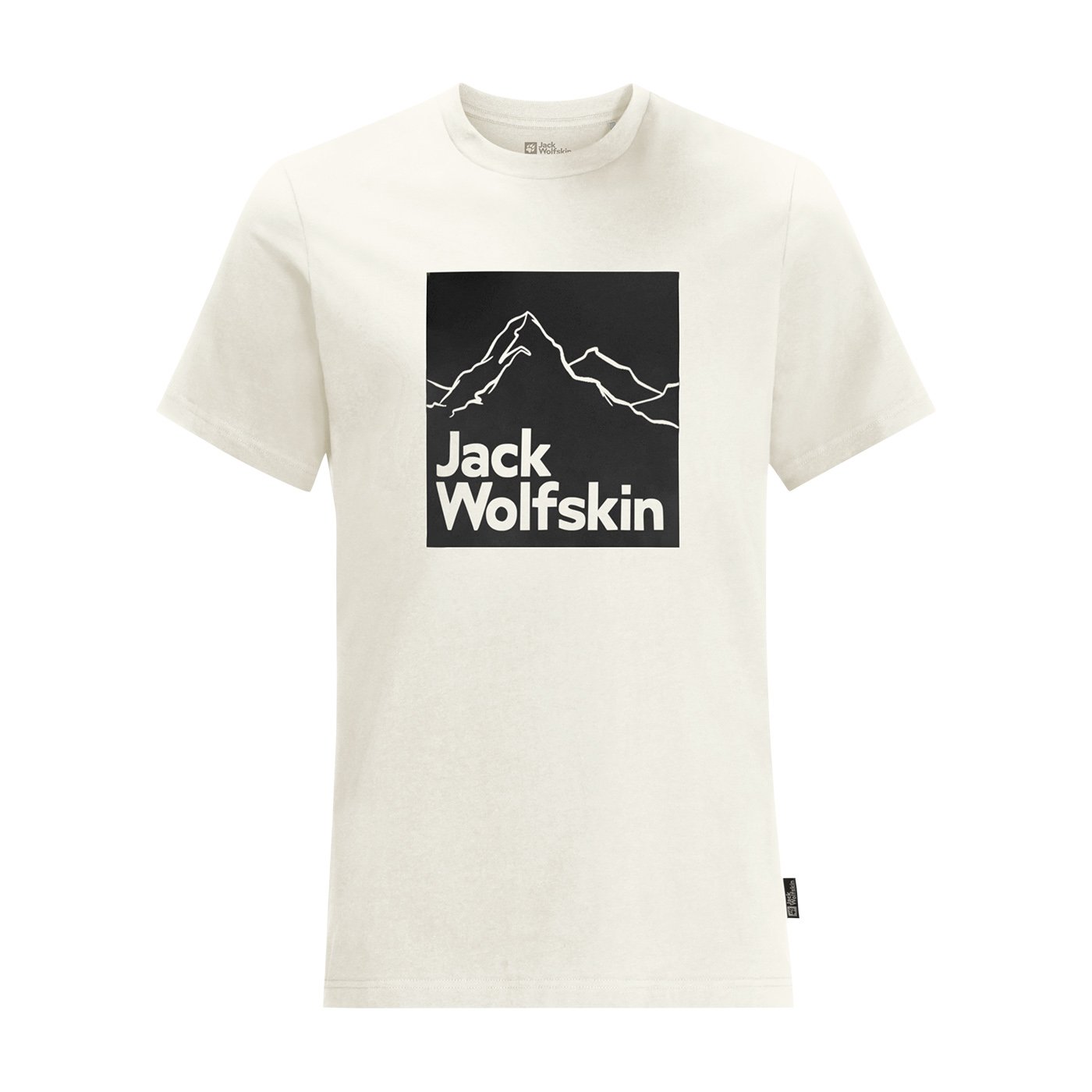 Jack Wolfskin Brand  Erkek Tişört - Krem - 1
