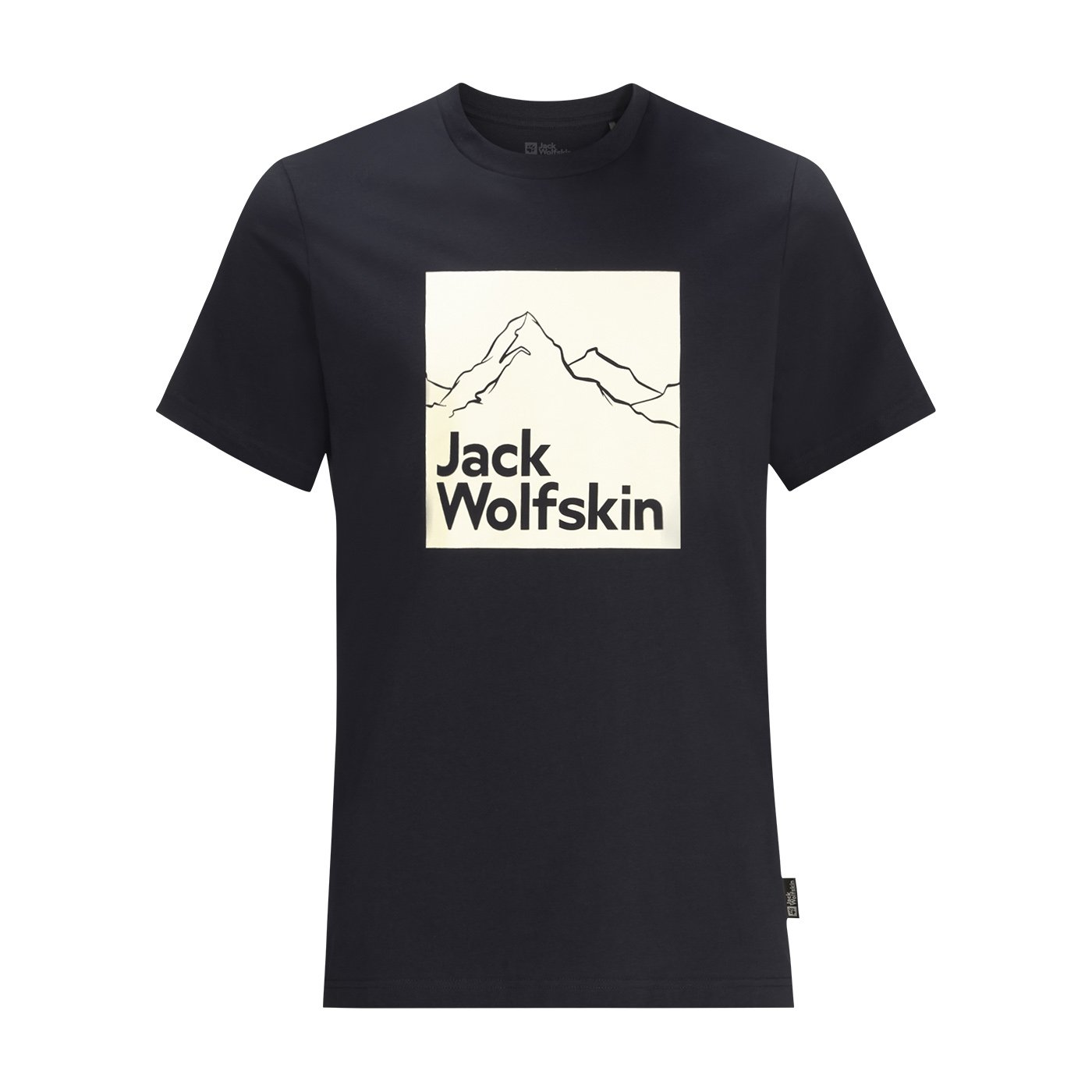 Jack Wolfskin Brand  Erkek Tişört - Lacivert - 1