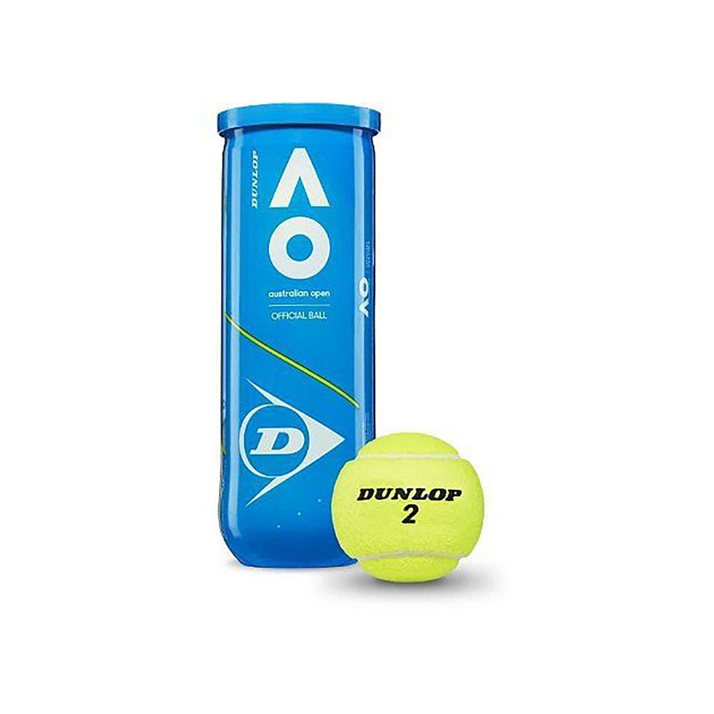 Dunlop Australian Open 3lü Tenis Topu - Renkli - 1
