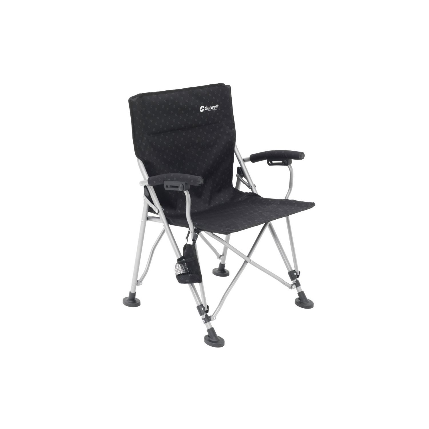 Outwell Campo Ultra Konforlu Katlanır Kamp Sandalyesi - Siyah - 1