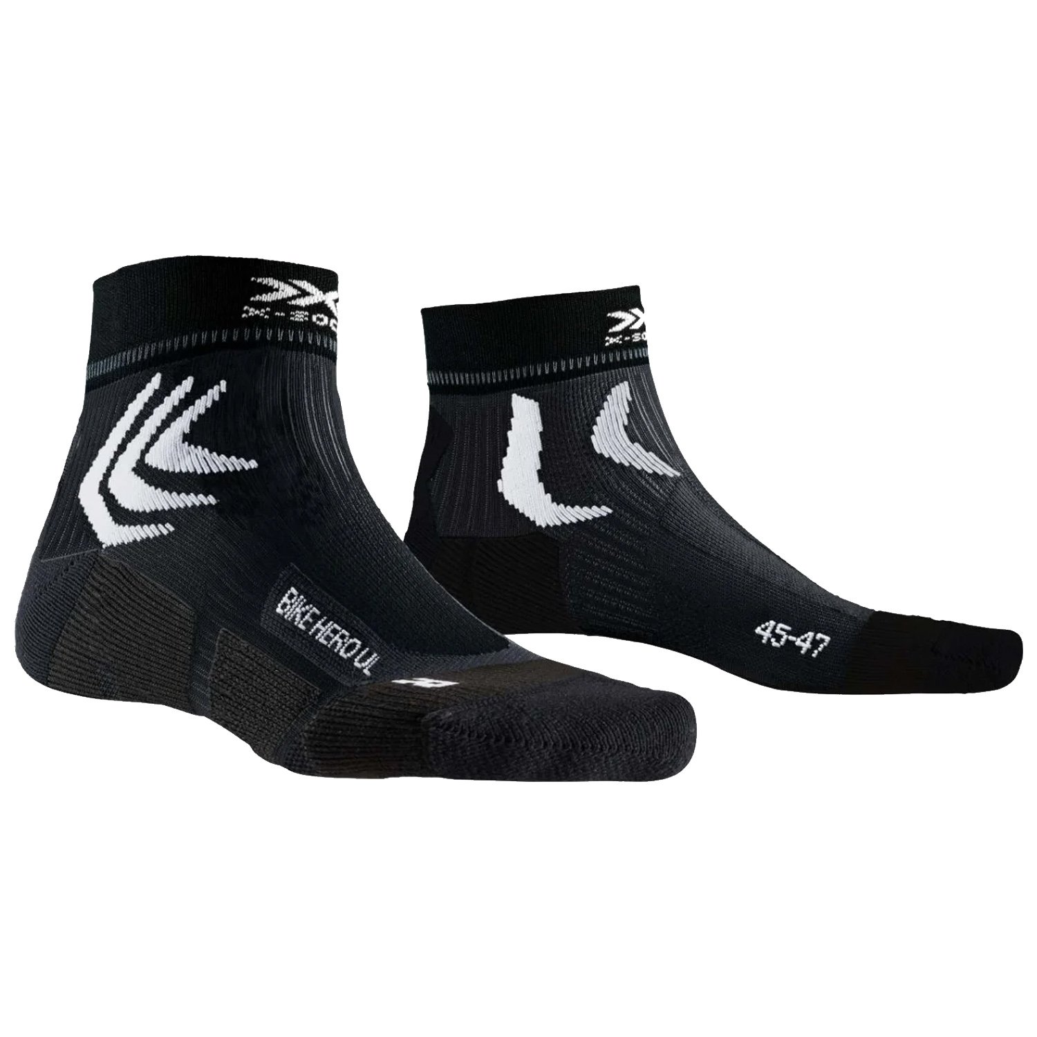 X-Bionic X-Socks:Registered: Bike Hero Ultra Light 4.0 Çorap - Siyah - 1