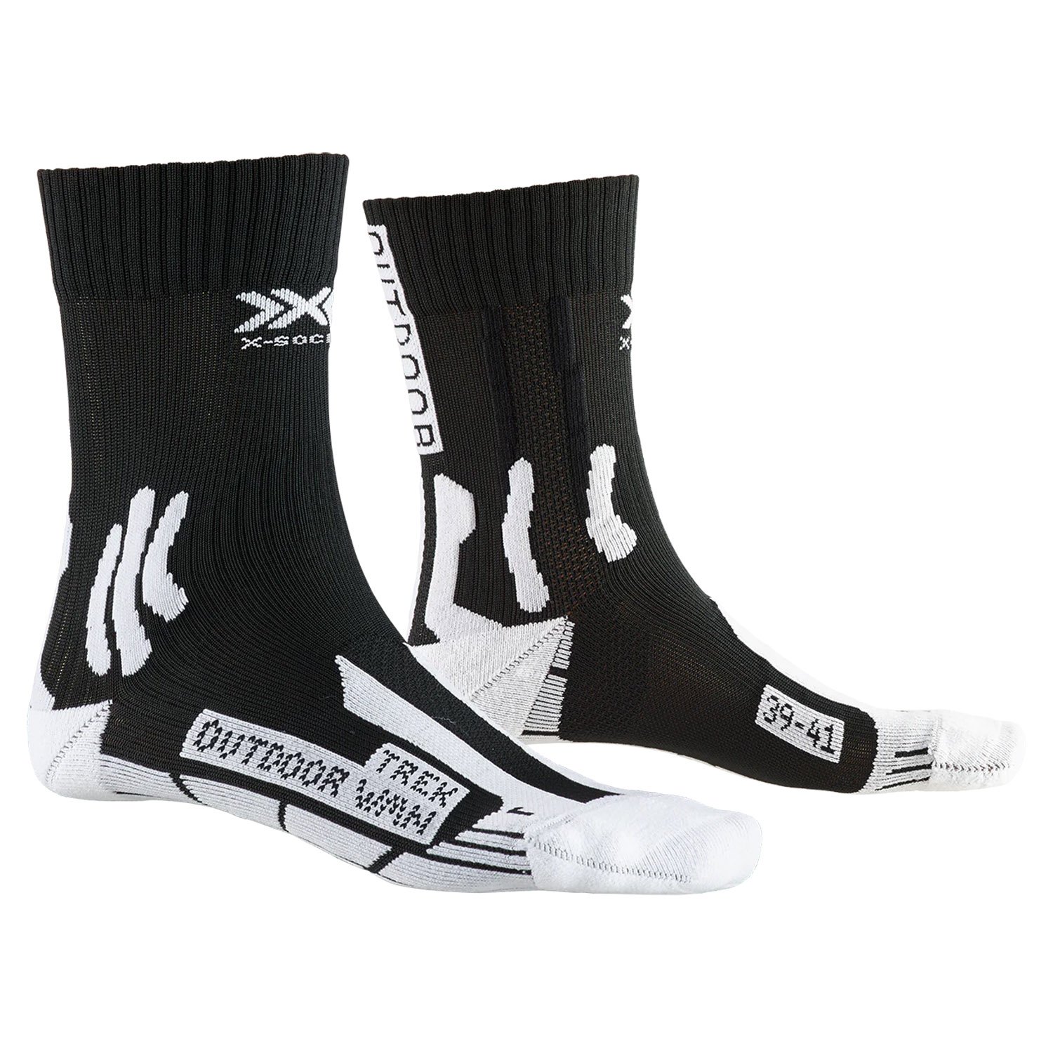 X-Bionic X-Socks:Registered: Trek Outdoor Kadın Çorap - Siyah - 1