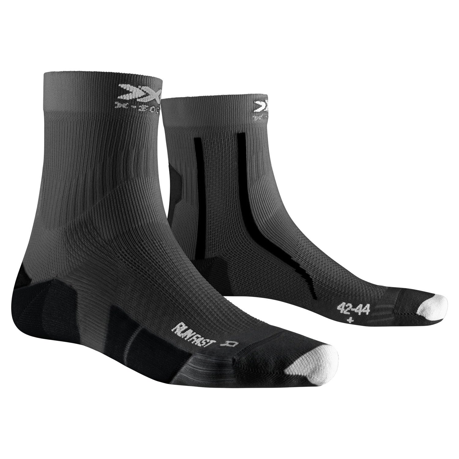 X-Bionic X-Socks:Registered: Run Fast 4.0 Çorap - Siyah - 1