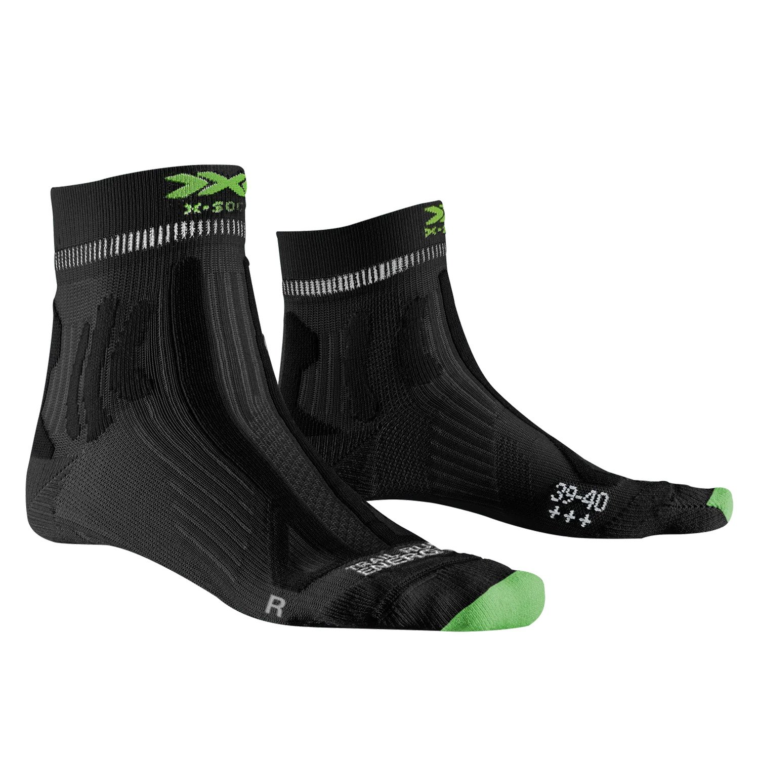 X-Bionic X-Socks:Registered: Trail Run Energy 4.0 Erkek Çorap - Siyah - 1