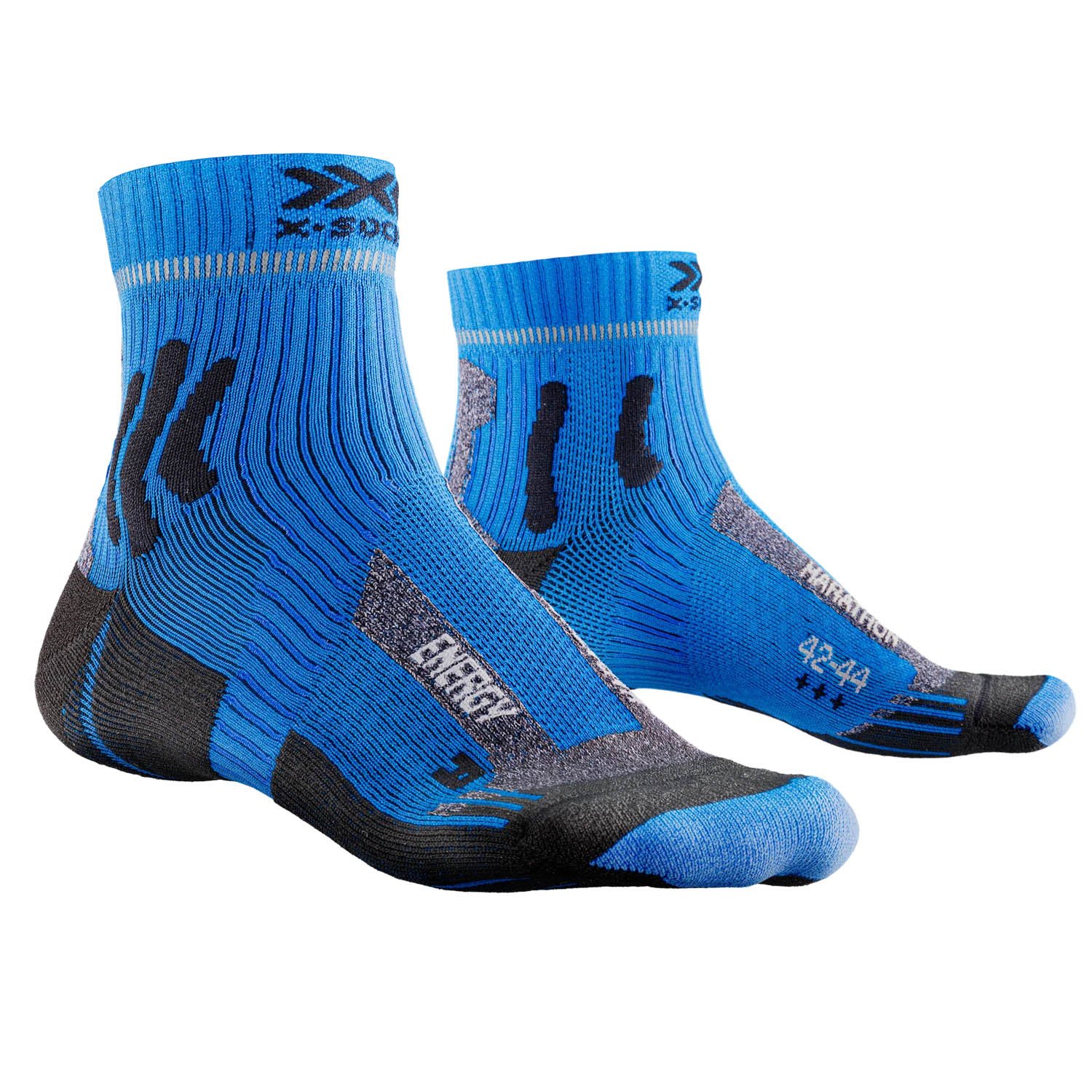 X-Bionic X-Socks:Registered: Marathon Energy 4.0 Erkek Çorap - Mavi - 1