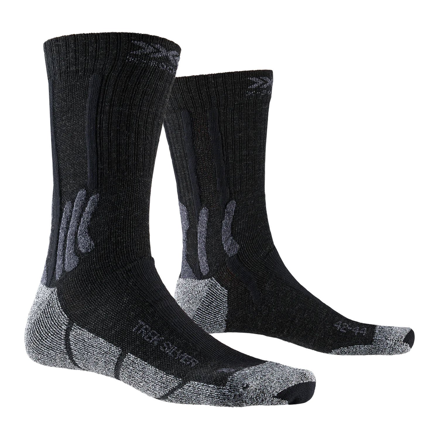 X-Bionic X-Socks:Registered: Trek Silver Çorap - Siyah - 1