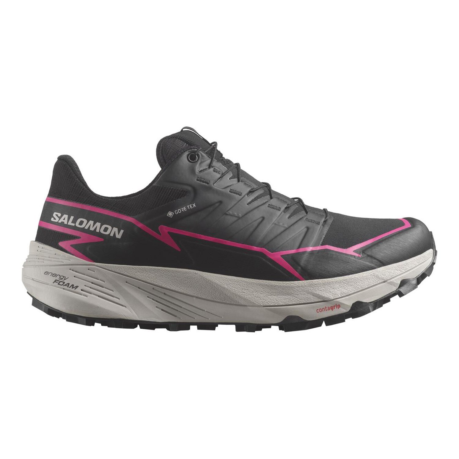 Salomon Thundercross Gore-Tex Kadın Patika Koşu Ayakkabısı - Renkli - 1