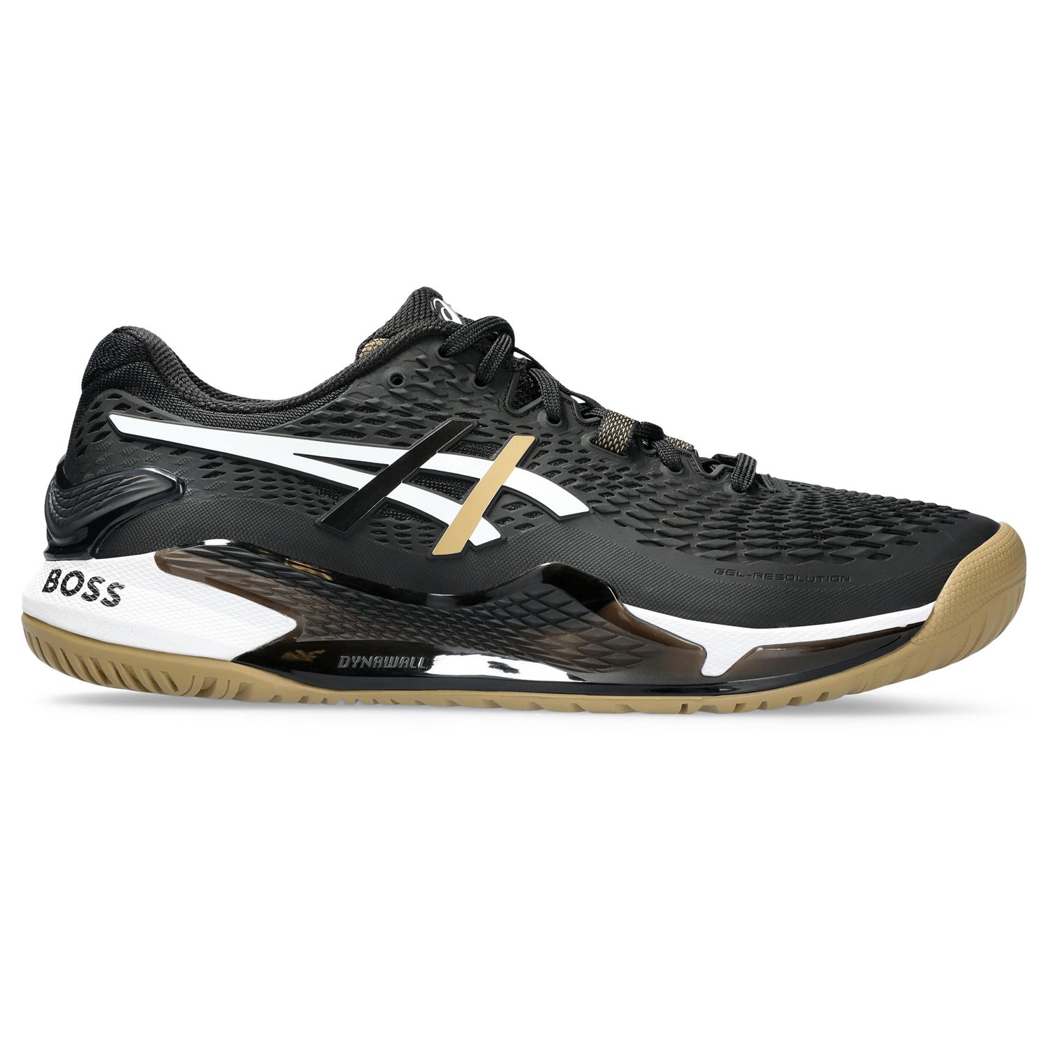 Asics Gel-Resolution 9 Erkek Tenis Ayakkabısı - SİYAH - 1