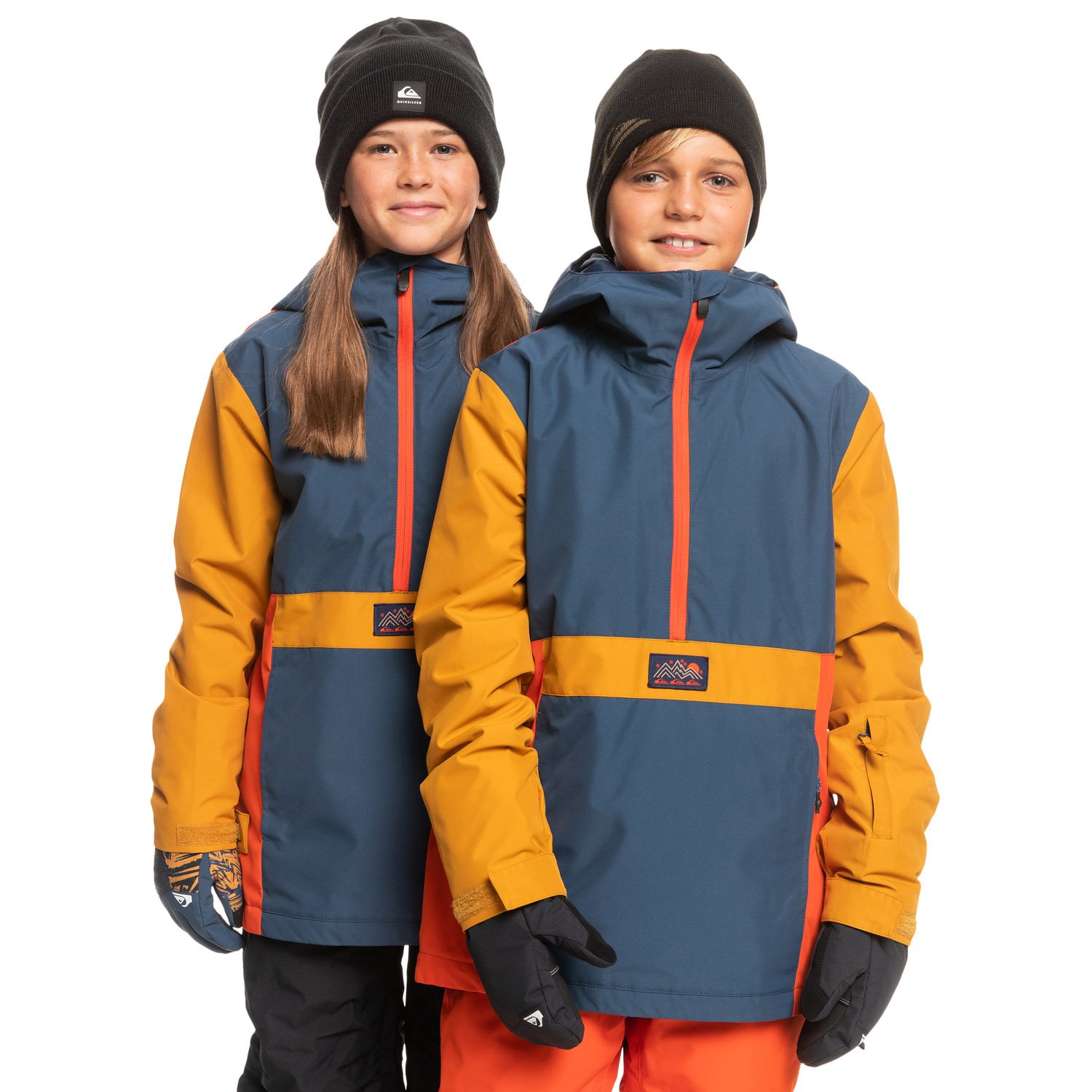 Quiksilver Steeze Çocuk Kayak/Snowboard Mont - TURUNCU - 1