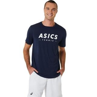 Asics Court Graphic Erkek Tenis Tişörtü