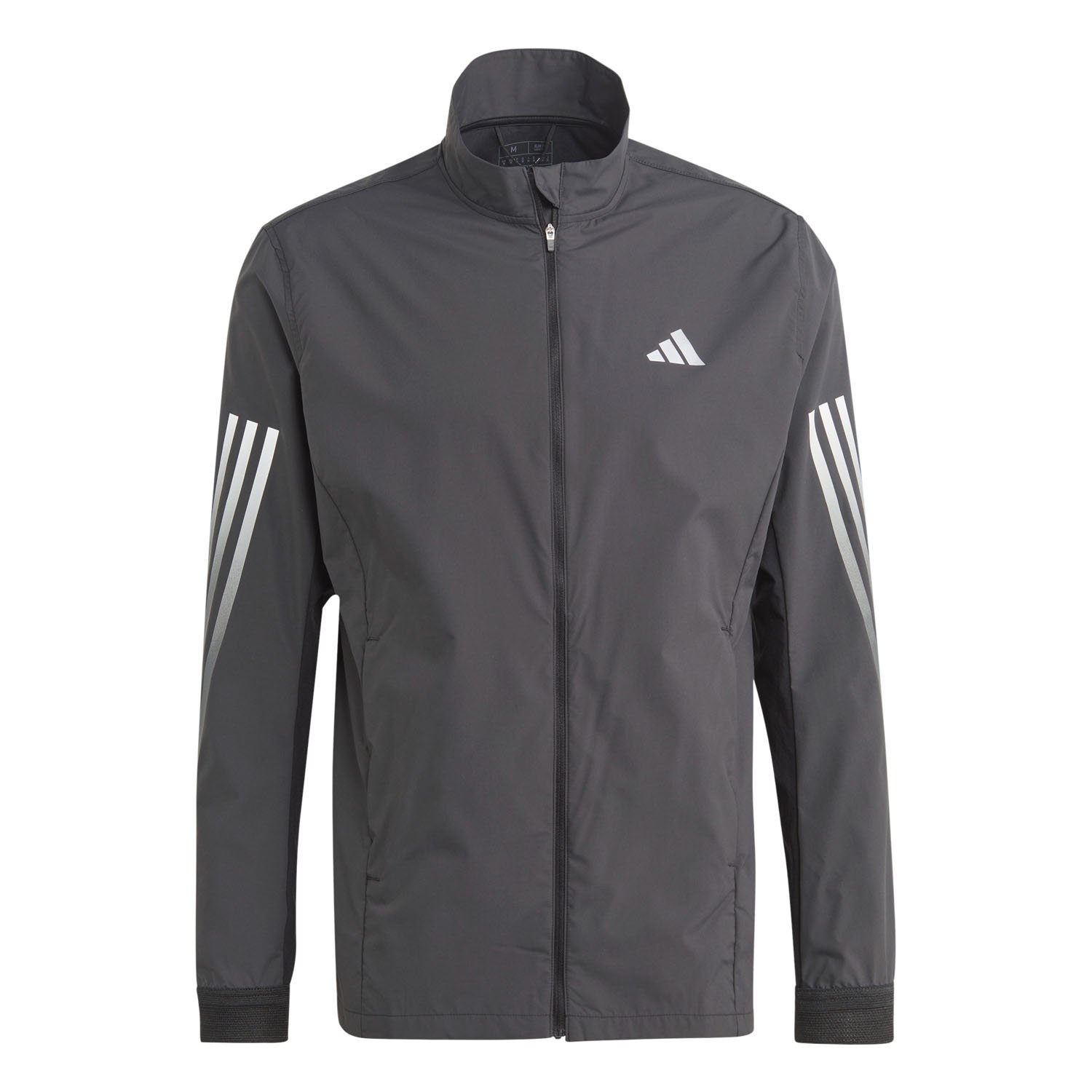 Adidas Run Icon Erkek Koşu Ceketi - Siyah - 1