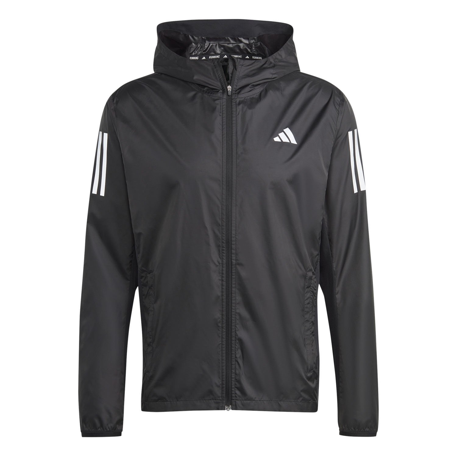 Adidas Own The Run Erkek Koşu Ceketi - Siyah - 1