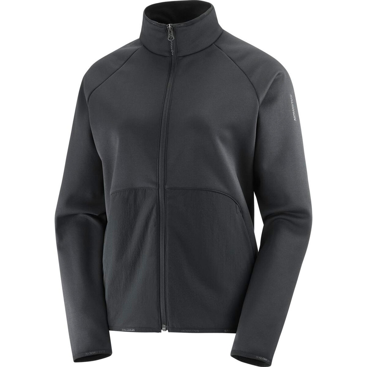 Salomon Sntial Warm Kadın Outdoor Fleece Ceket - Siyah - 1