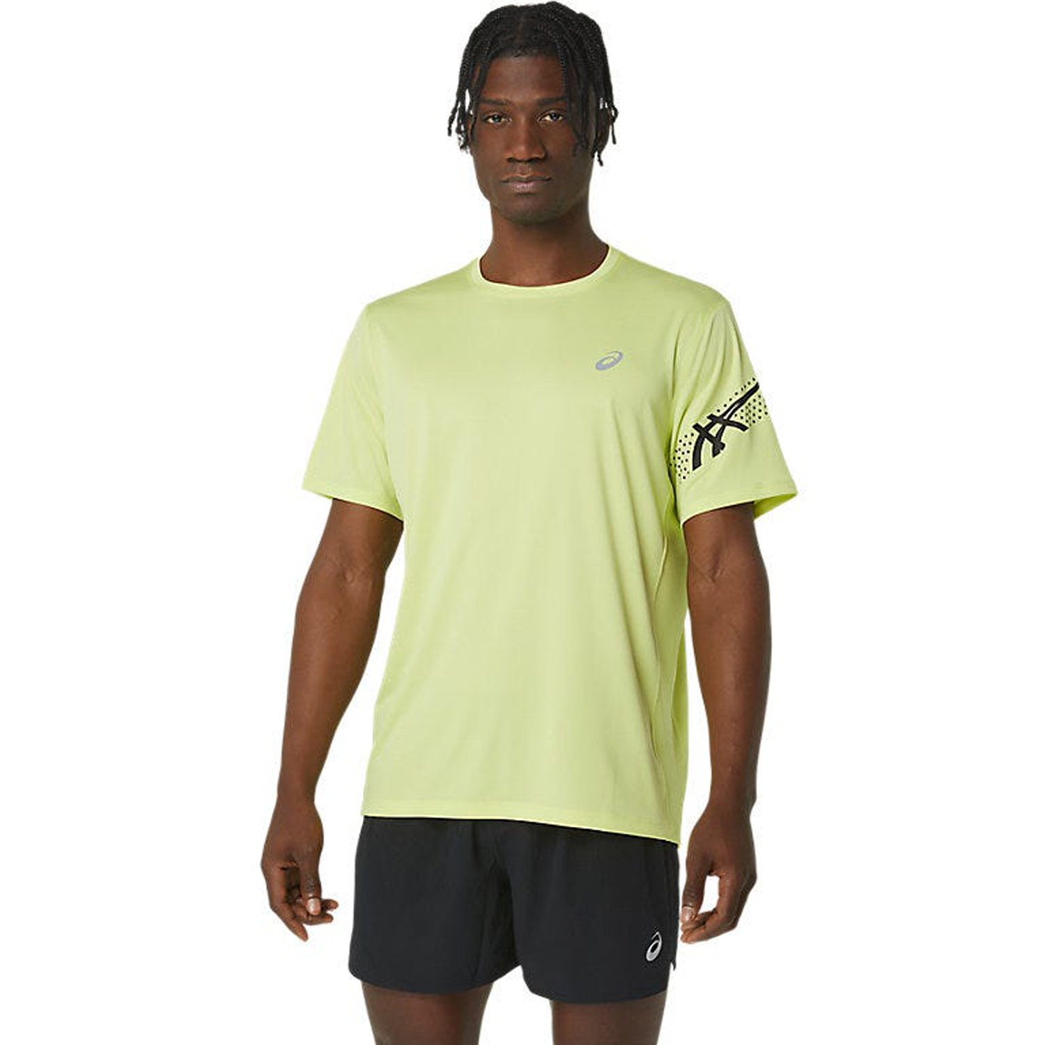 Asics Icon Erkek Spor Tişörtü - Sarı - 1