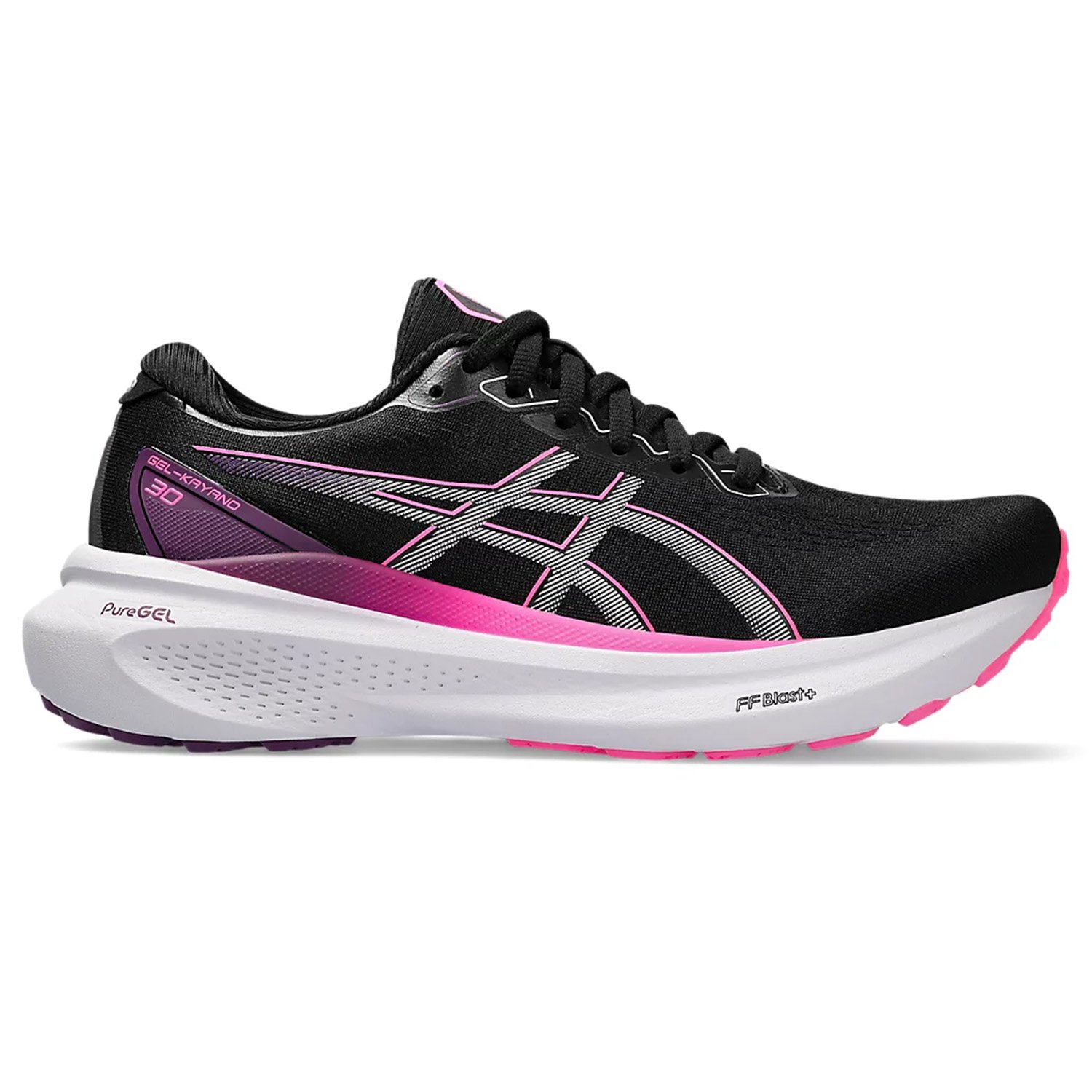 Asics Gel-Kayano 30 Kadın Koşu Ayakkabısı - Siyah - 1