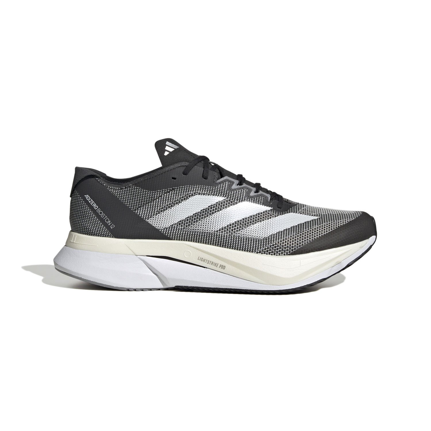 Adidas Adizero Boston 12 Erkek Koşu Ayakkabısı - Siyah - 1
