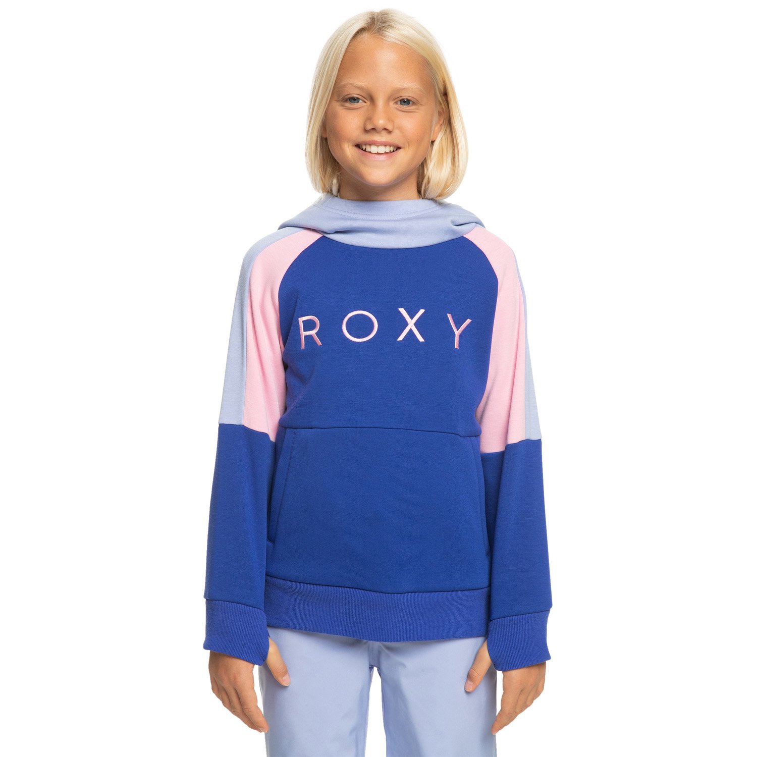 Roxy Liberty Hoodie Çocuk Sweatshirt - Mavi - 1