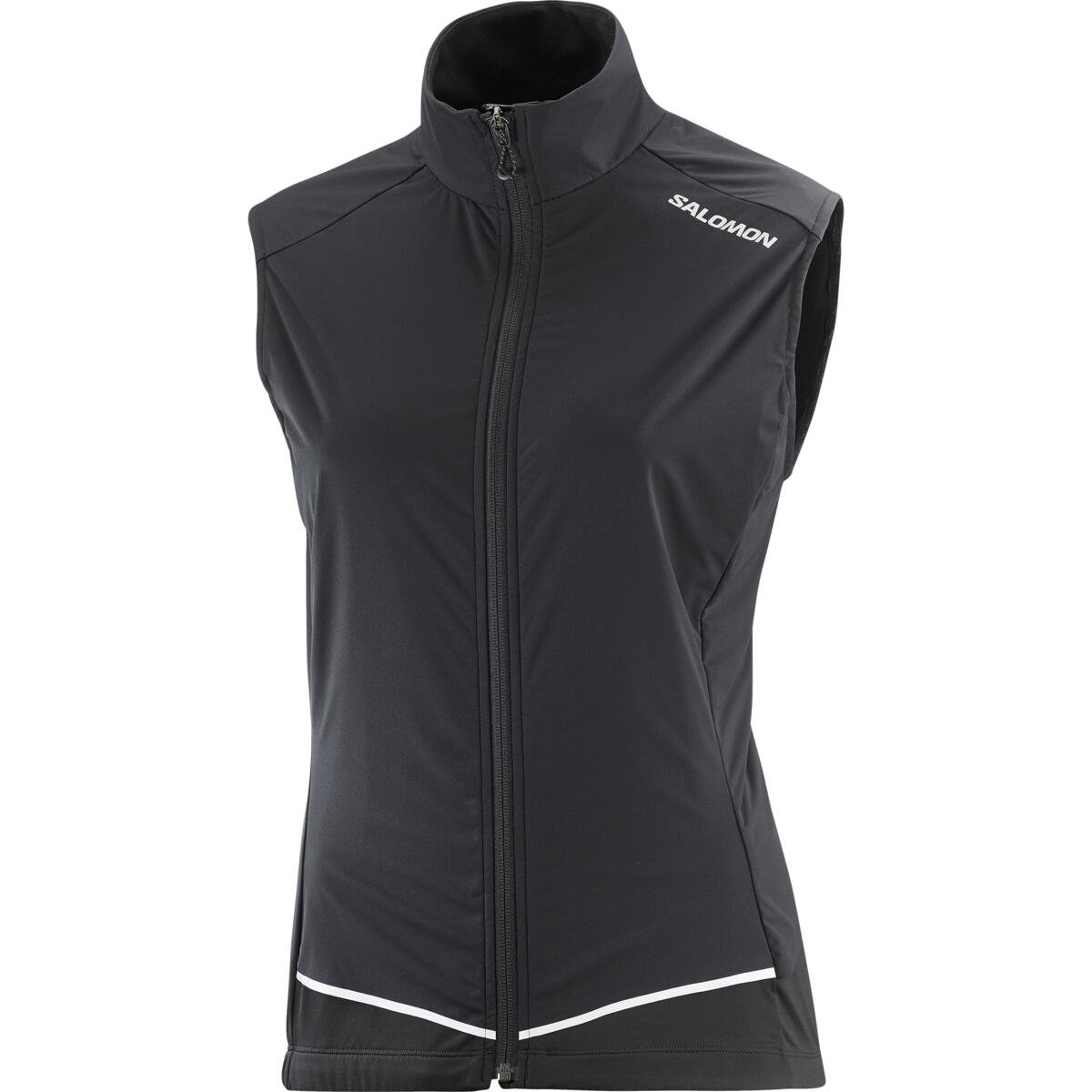 Salomon Light Shell Vest Kadın Koşu Rüzgarlığı - Siyah - 1