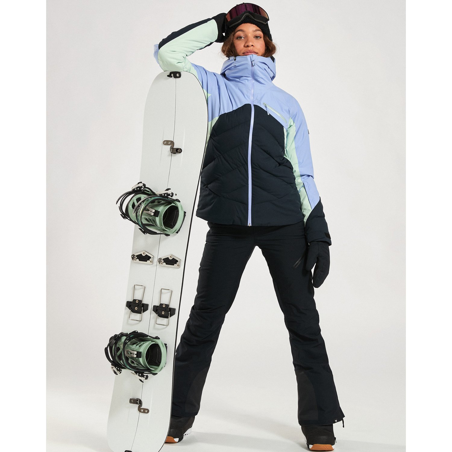 Roxy Luna Frost Kadın Snowboard/Kayak Montu - Mor - 1