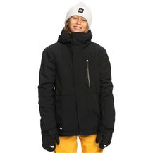 Quiksilver Mission Solid Jk Erkek Çocuk Siyah Snowboard Ceketi