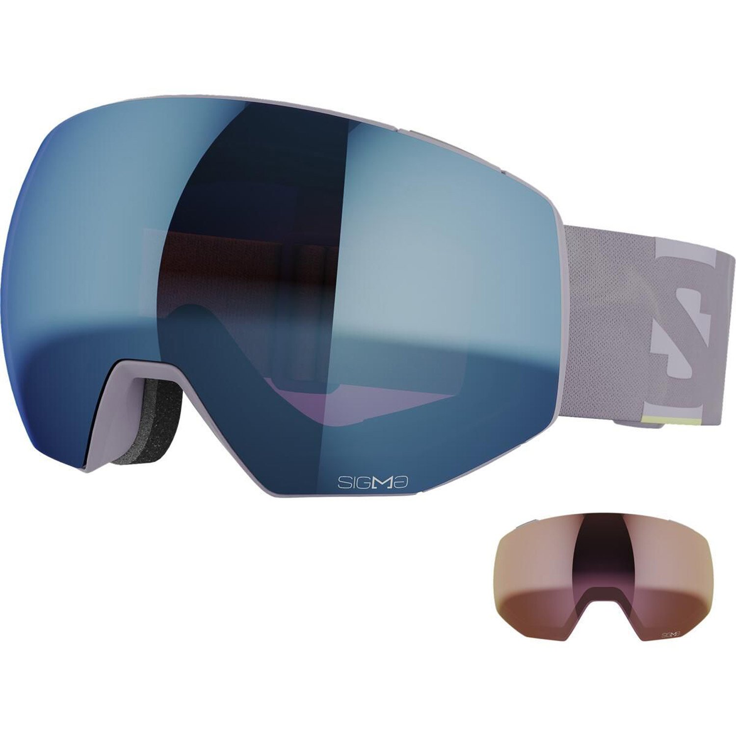 Salomon Radium Prime Sigma Kayak/Snowboard Goggle - Mor - 1